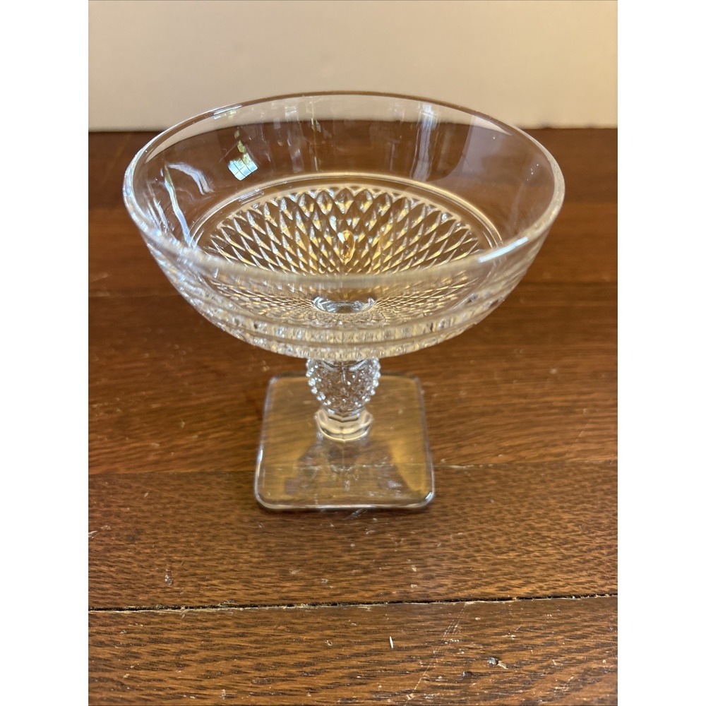 Cambridge Mt. Vernon‎ Clear Champagne Sherbet Glass